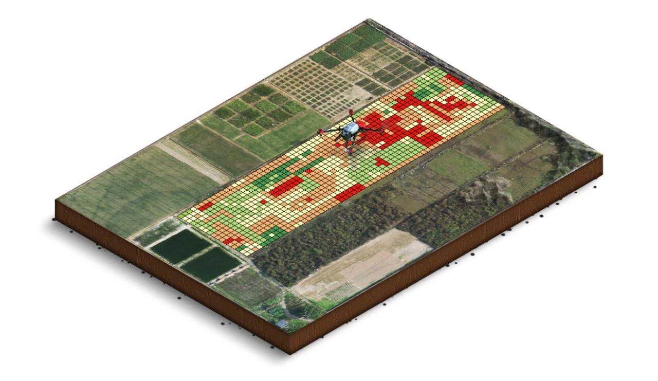 XAG Agriculture Prescription Map