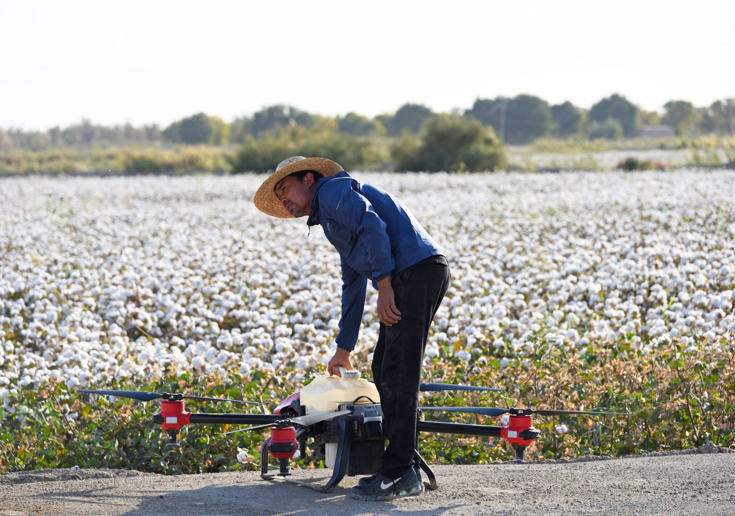 XAG Drone Fleets Take Off for Large-scale Cotton Defoliation Operation in Xinjiang