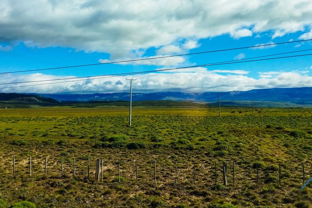 The view of Coyhaique pasture from a glance