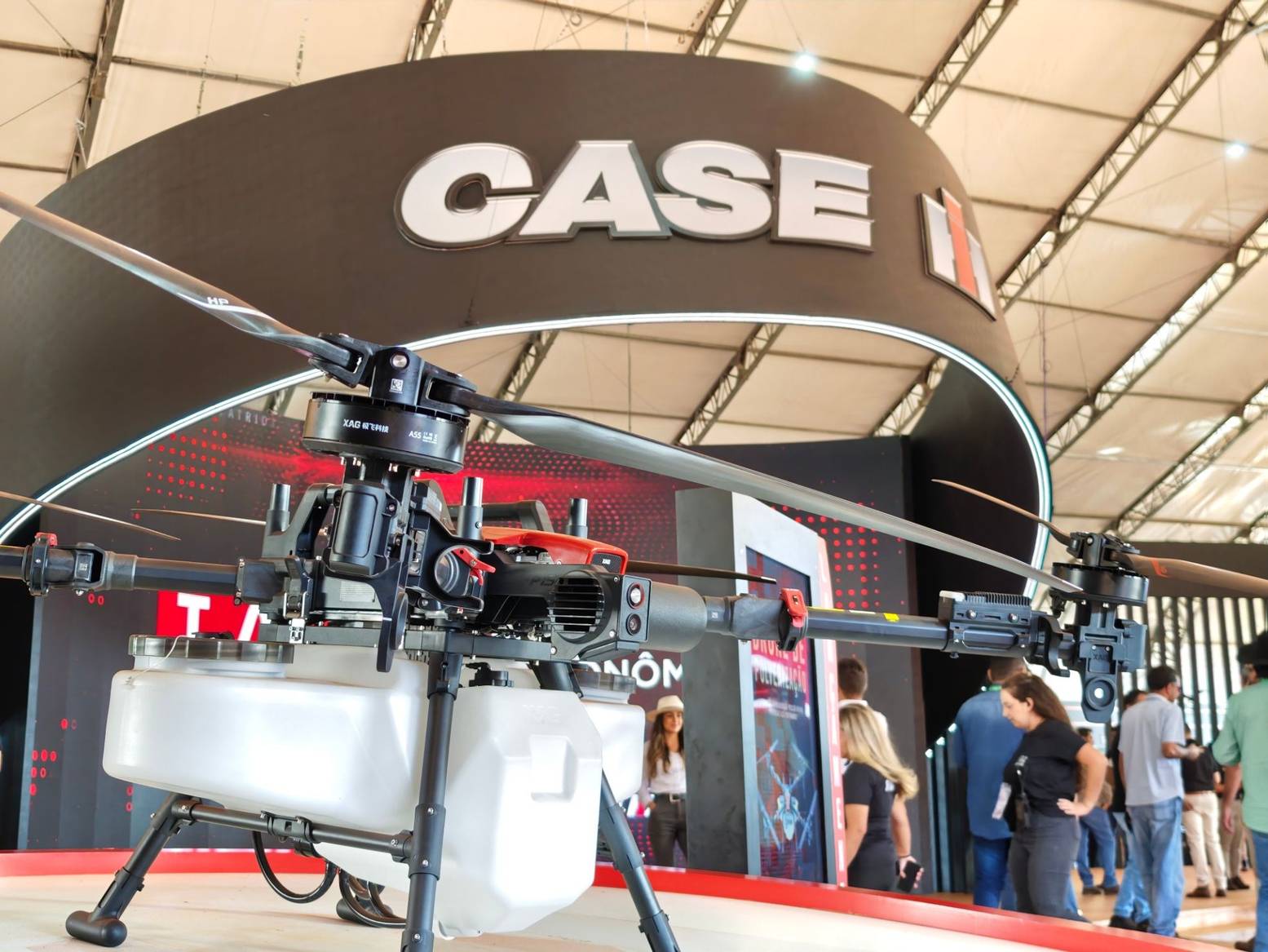 XAG and Case IH introducing the P150 agricultural drone to Brazilian market