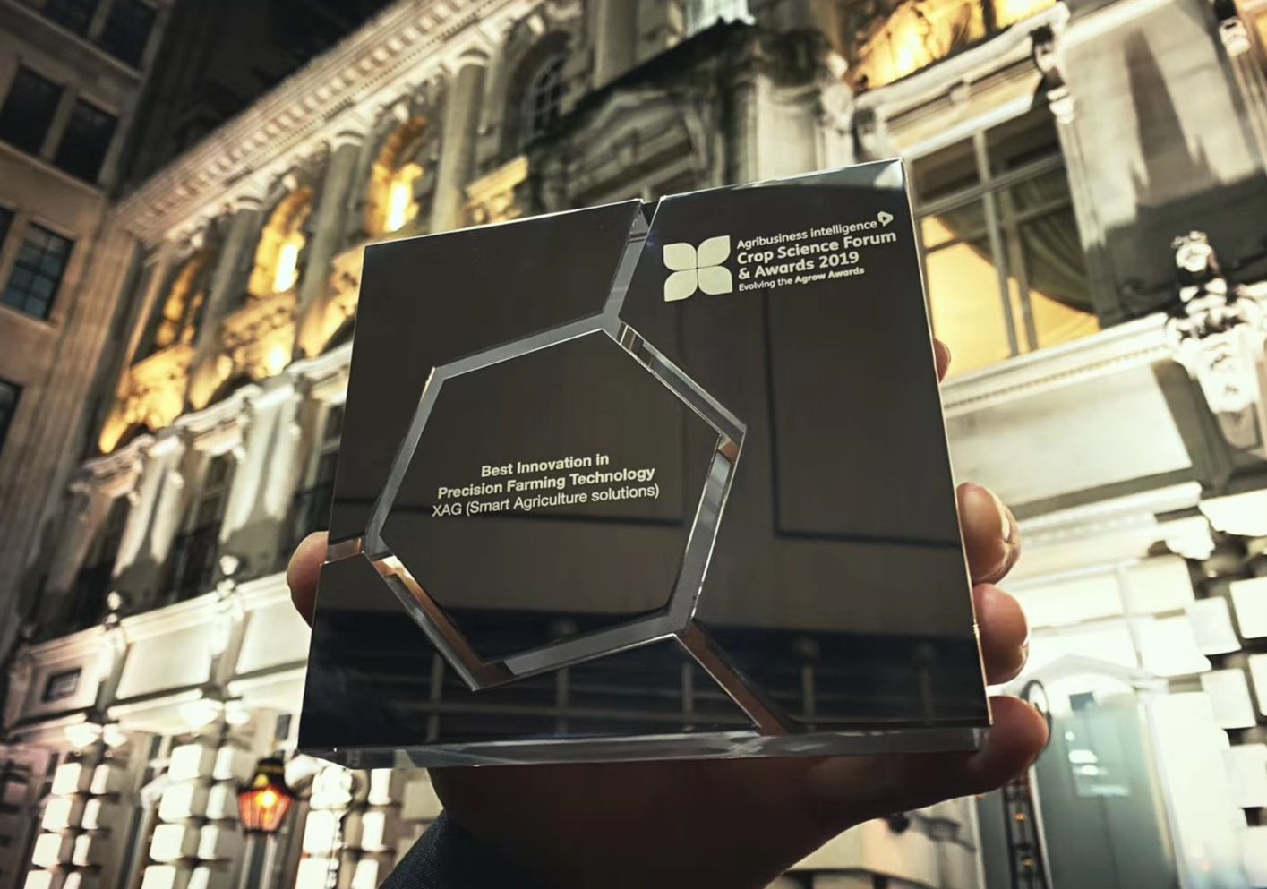 XAG Wins Top Honour the ‘Best Innovation in Precision Farming Technology’ at Crop Science Awards 2019