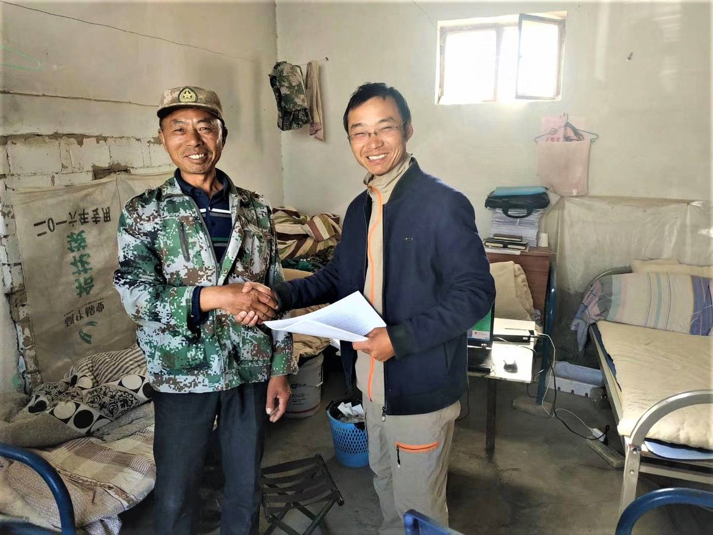  Cheng introduced drone technology to local farmers