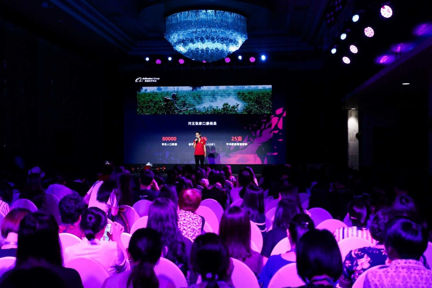 Sheng Guangning spoke on the confernece