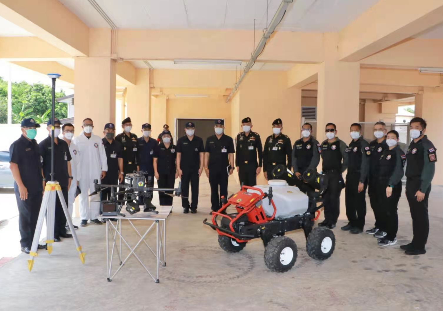 R150 Supports Thai Armed Forces Disinfecting against COVID-19