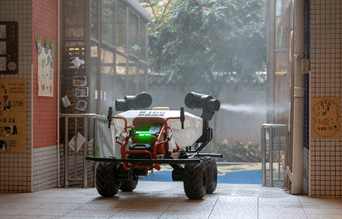 Disinfecting robot