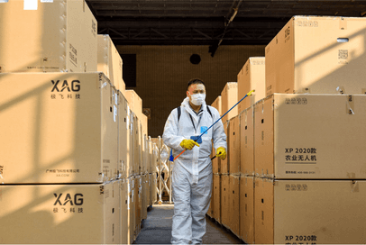 Factory disinfection