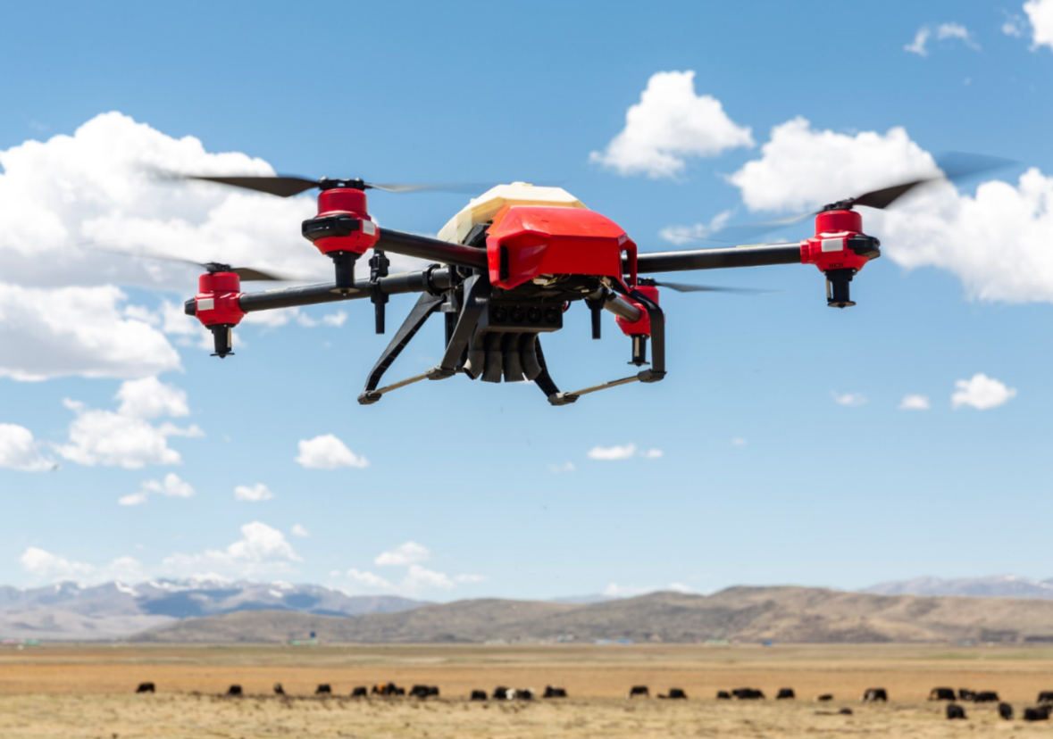 Utilising “AI+Drone” Technology, XAG Launched JetSeed™ Granule Spreading System to Battle Grassland Degradation 