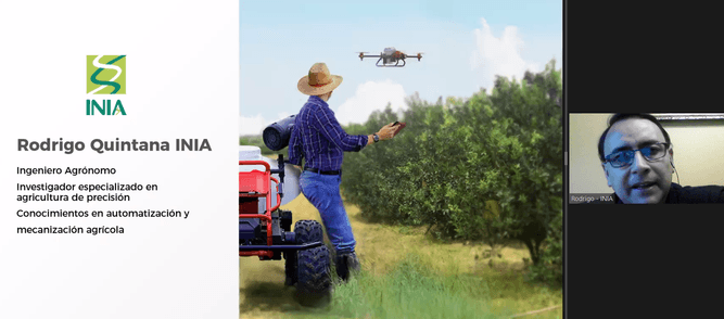 Rodrigo Quitana talked about the importance of adtech for agriculture in Chile